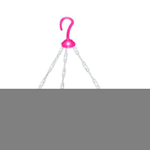 Plastic round hanger with 24 clips for cloth drying in multicolour.